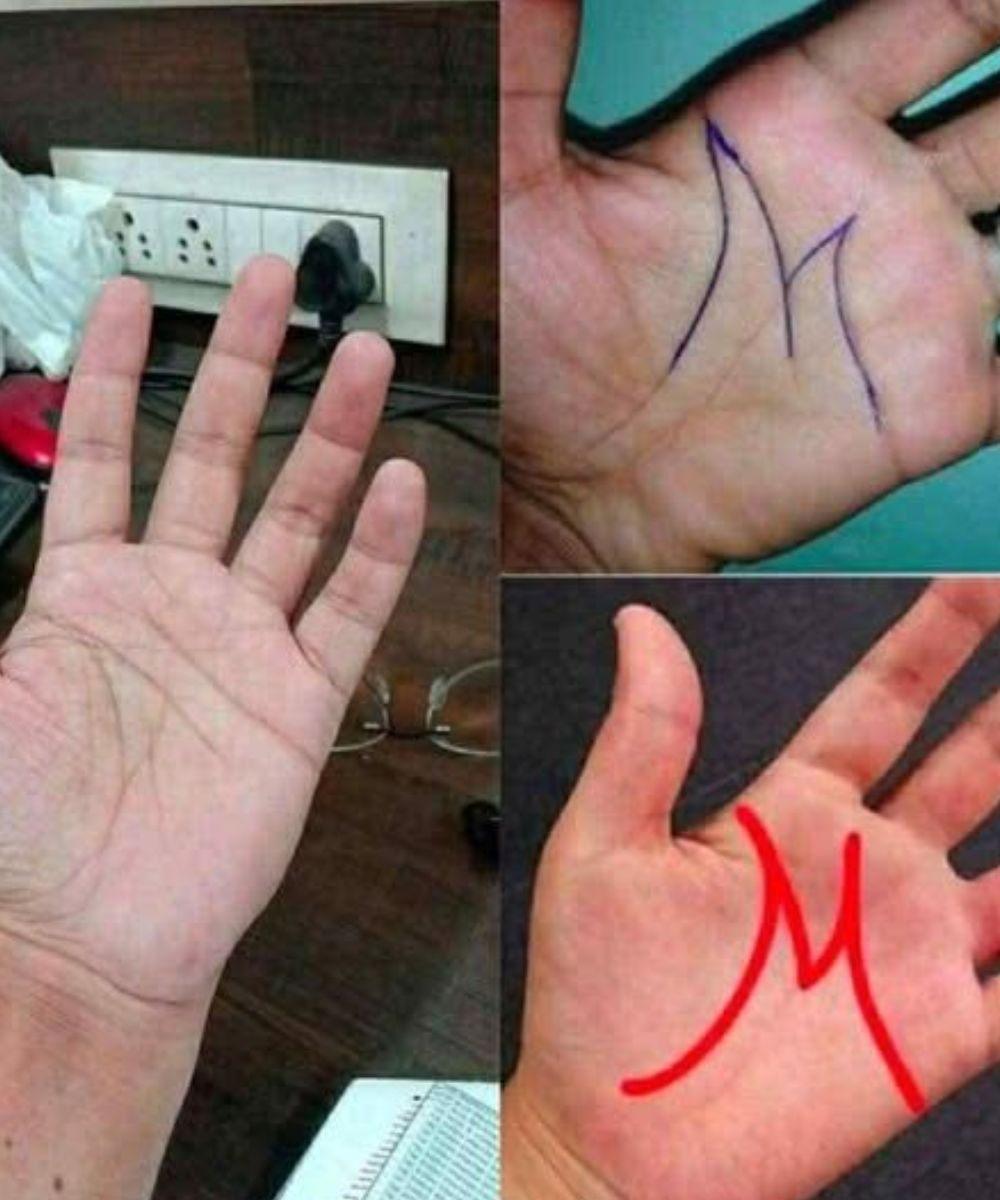 Der Buchstabe M auf deiner Handfläche bedeutet, dass… Mehr anzeigen