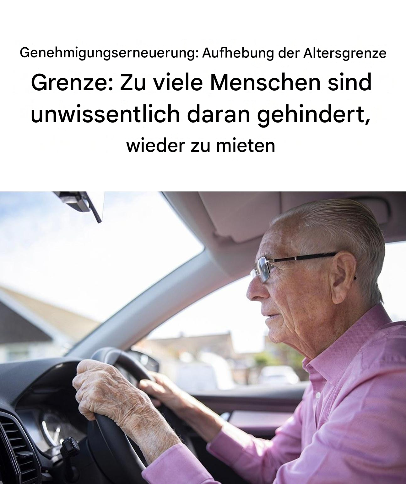 Führerscheinerneuerung: Was ist die Altersgrenze und was ändert sich nach dem 50., 70. und 80. Lebensjahr?
