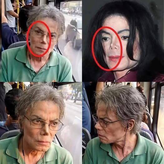 Michael Jackson wurde persönlich gesehen. Möglicherweise war er nicht tot, sondern nur untergetaucht. Der Fahrgast neben ihm machte ein Foto und konnte es kaum fassen, dass er noch lebte, wo doch die ganze Welt ihn für tot hielt.