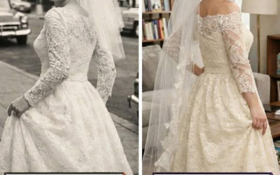 Ich trug das Hochzeitskleid meiner Großmutter zu ihren Ehren – doch eine versteckte Nachricht im Inneren veränderte alles.