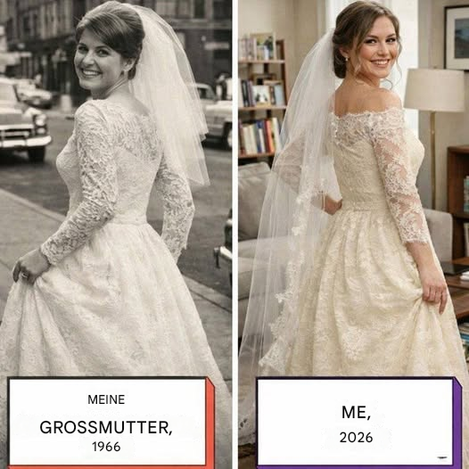 Ich trug das Hochzeitskleid meiner Großmutter zu ihren Ehren – doch eine versteckte Nachricht im Inneren veränderte alles.