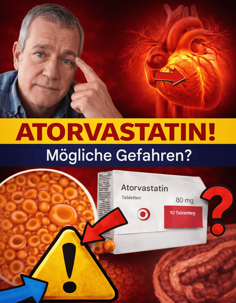 Nehmen Sie Atorvastatin ein? 15 versteckte Nebenwirkungen, die Sie vielleicht noch nicht kennen.