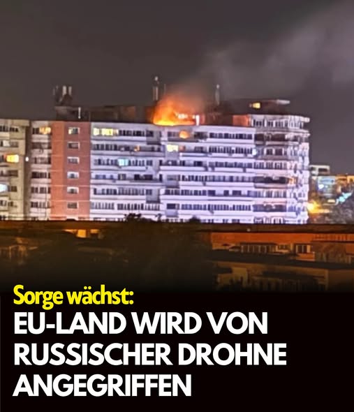 Sorge wächst: EU-Land wird von russischer Drohne angegriffen