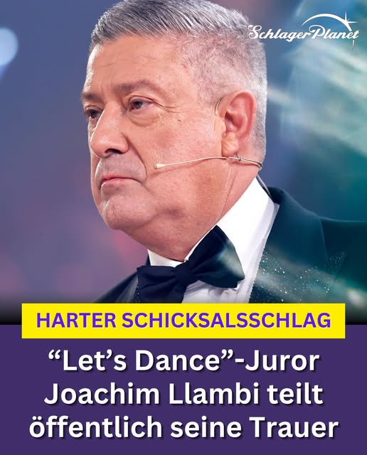 Harter Schicksalsschlag: Joachim Llambi teilt öffentlich seine Trauer