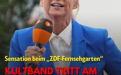 Sensation beim „ZDF-Fernsehgarten“: Kultband tritt am Sonntag auf