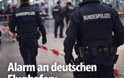 Sirenen, Absperrungen, Chaos am Airport: Nach einem Vorfall rückt die Bundespolizei an