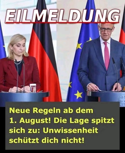 Ab 1. August: Die 5 Regeln, die plötzlich dein Leben verändern – kennst du