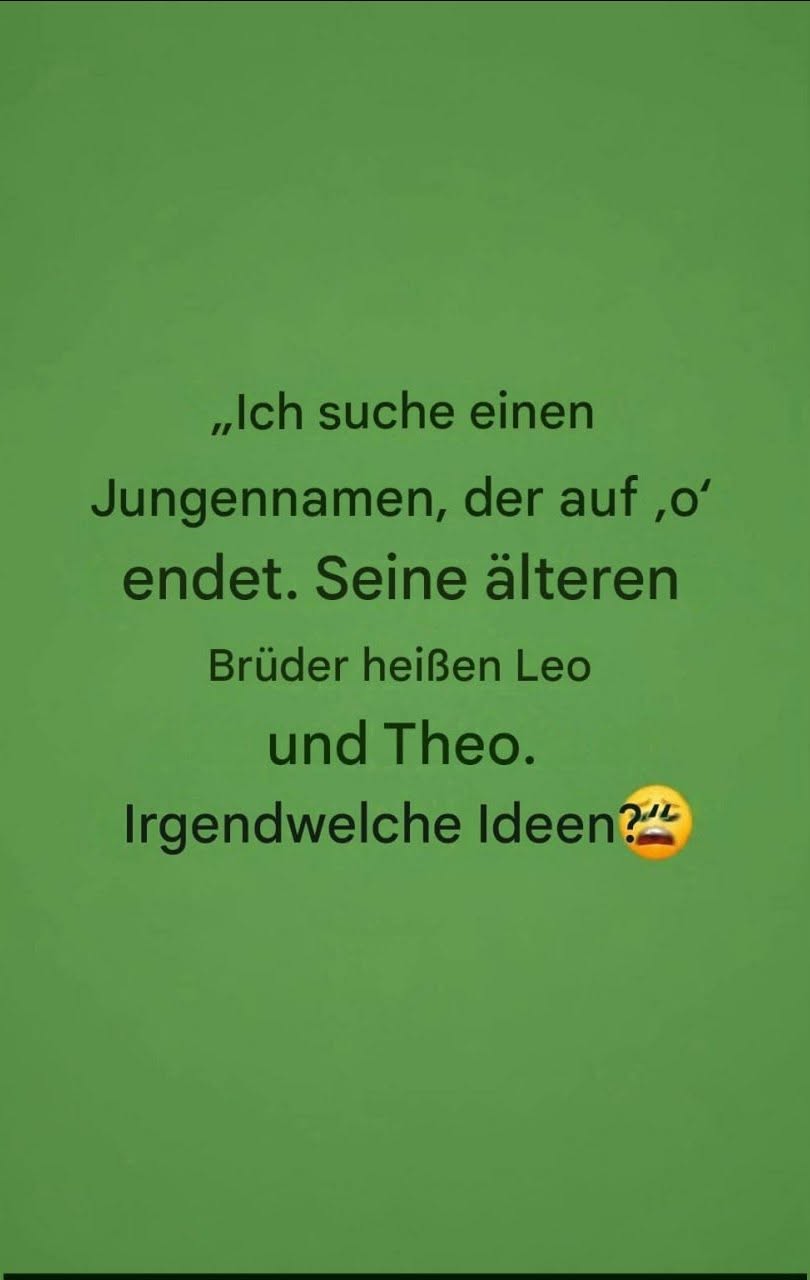 Welcher Name passt wirklich in diese Reihe?