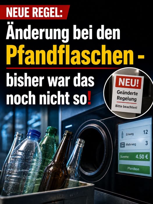 Pfand-Eklat sorgt für Wut: Neue Regel sorgt bei Verbrauchern für Empörung