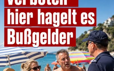 Traumstrand: Eintrittspreise und Sonnenschirmverbot – Schatten gibt’s nur mit Kindern!