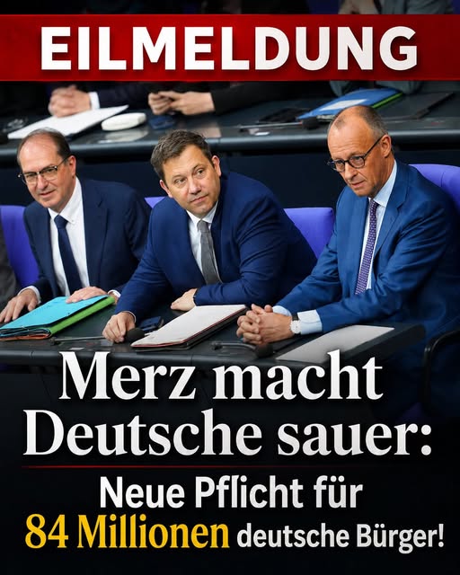 Merz plant neue Pflicht für 84 Millionen Bürger – das steckt dahinter!