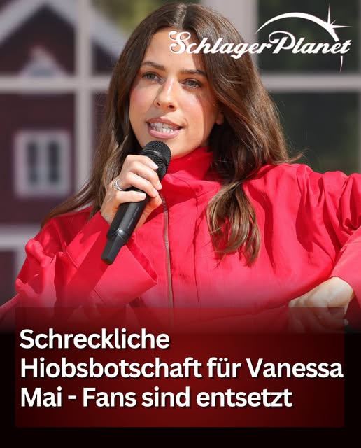 Schreckliche Hiobsbotschaft für Vanessa Mai – Fans sind entsetzt