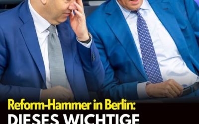 Reform-Hammer in Berlin: Dieses wichtige Vorhaben steht plötzlich vor dem Aus