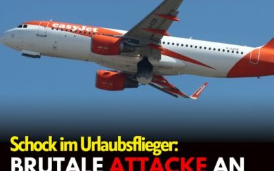 Schock im Urlaubsflieger: Brutale Attacke an Bord – die Details sorgen für Fassungslosigkeit