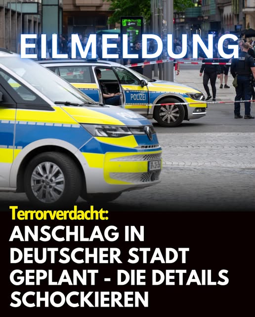 Terrorverdacht: Anschlag in deutscher Stadt geplant – die Details schockieren