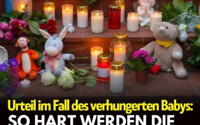 Urteil im Fall des verhungerten Babys: So hart werden die Eltern bestraft