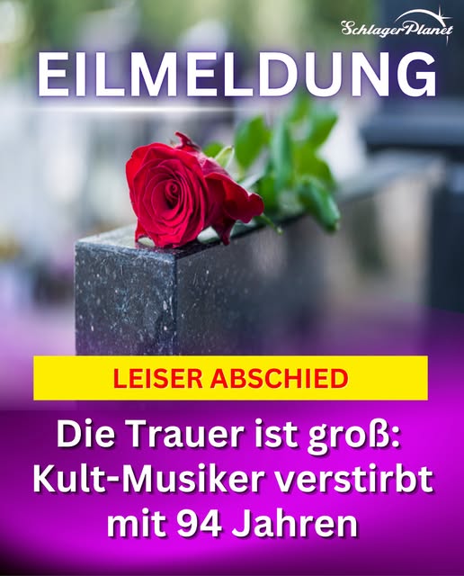 Kult-Musiker verstirbt mit 94 Jahren