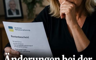 Änderung bei Witwenrente ab 1. Juli 2026 – Jetzt handeln