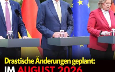 Ab 1. August: Die 5 Regeln, die plötzlich dein Leben verändern – kennst du sie?