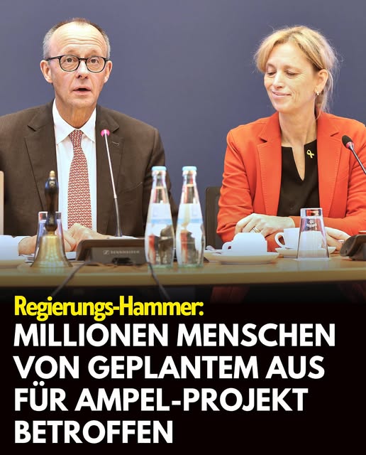 Regierungs-Hammer: Millionen Menschen von geplantem Aus für Ampel-Projekt betroffen