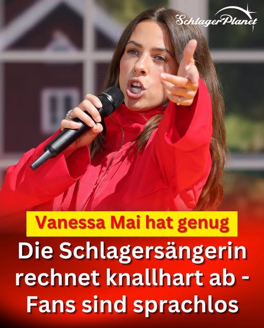 Vanessa Mai hat genug: Die Schlagersängerin rechnet knallhart ab