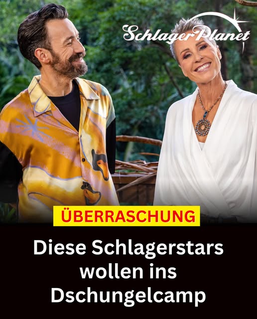 Überraschung: Diese Schlagerstars wollen ins Dschungelcamp