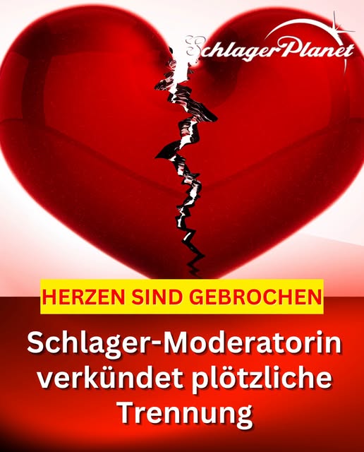 Schlager-Moderatorin verkündet Trennung
