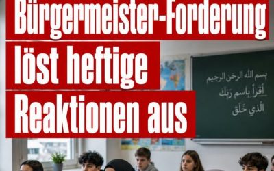 Bürgermeister will Islamunterricht an Schulen – die Reaktionen sprengen das Netz!