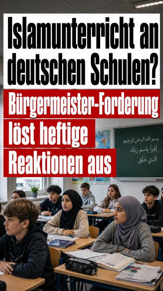 Bürgermeister will Islamunterricht an Schulen – die Reaktionen sprengen das Netz!