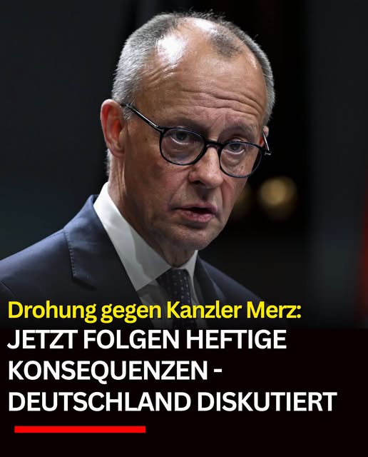 Merz und Merkel bedroht: Staatsanwaltschaft ermittelt gegen Promi