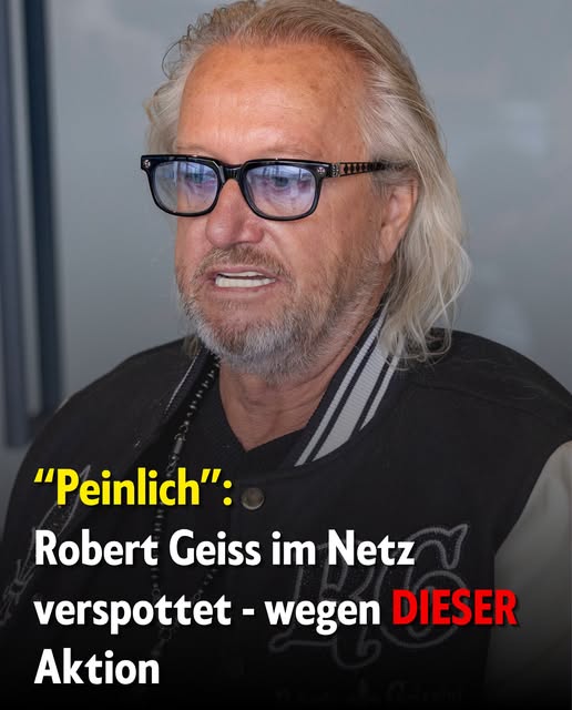 Robert Geiss erntet Spott und Häme