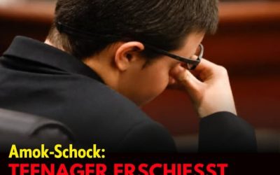 Teenager schießt vier Menschen tot – Amokläufer (16) erhält Strafe!