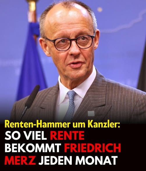 So viel Rente bekommt Friedrich Merz pro Monat!