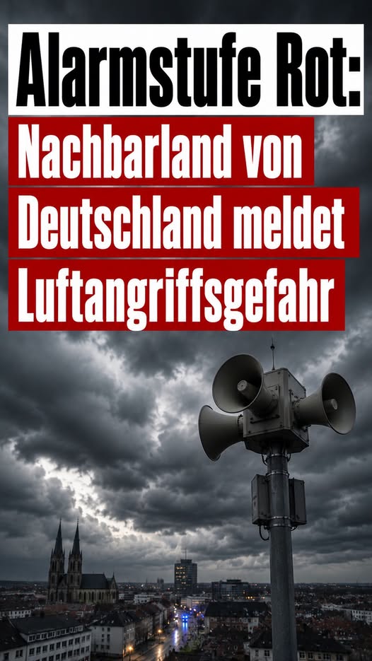 Sirenen-Alarm im Nachbarland: Zieht Deutschland bald ebenfalls in den Krieg?