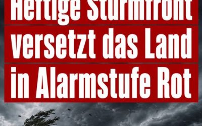 Alarmstufe Rot: Heftige Orkanfront trifft Deutschland!