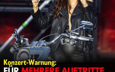Konzert-Warnung: Für mehrere Auftritte wurde jetzt eine wichtige Warnung ausgesprochen