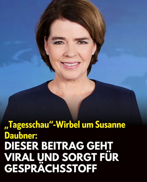 „Tagesschau“-Beitrag geht viral: Susanne Daubner sorgt für riesiges Gelächter