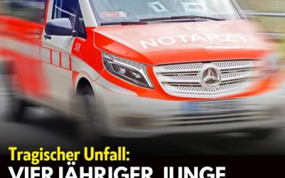 Vierjähriger läuft auf die Straße – tragischer Todesfall erschüttert die Gemeinde!