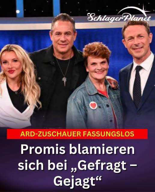 ARD-Zuschauer fassungslos: Promis blamieren sich bei „Gefragt – Gejagt“