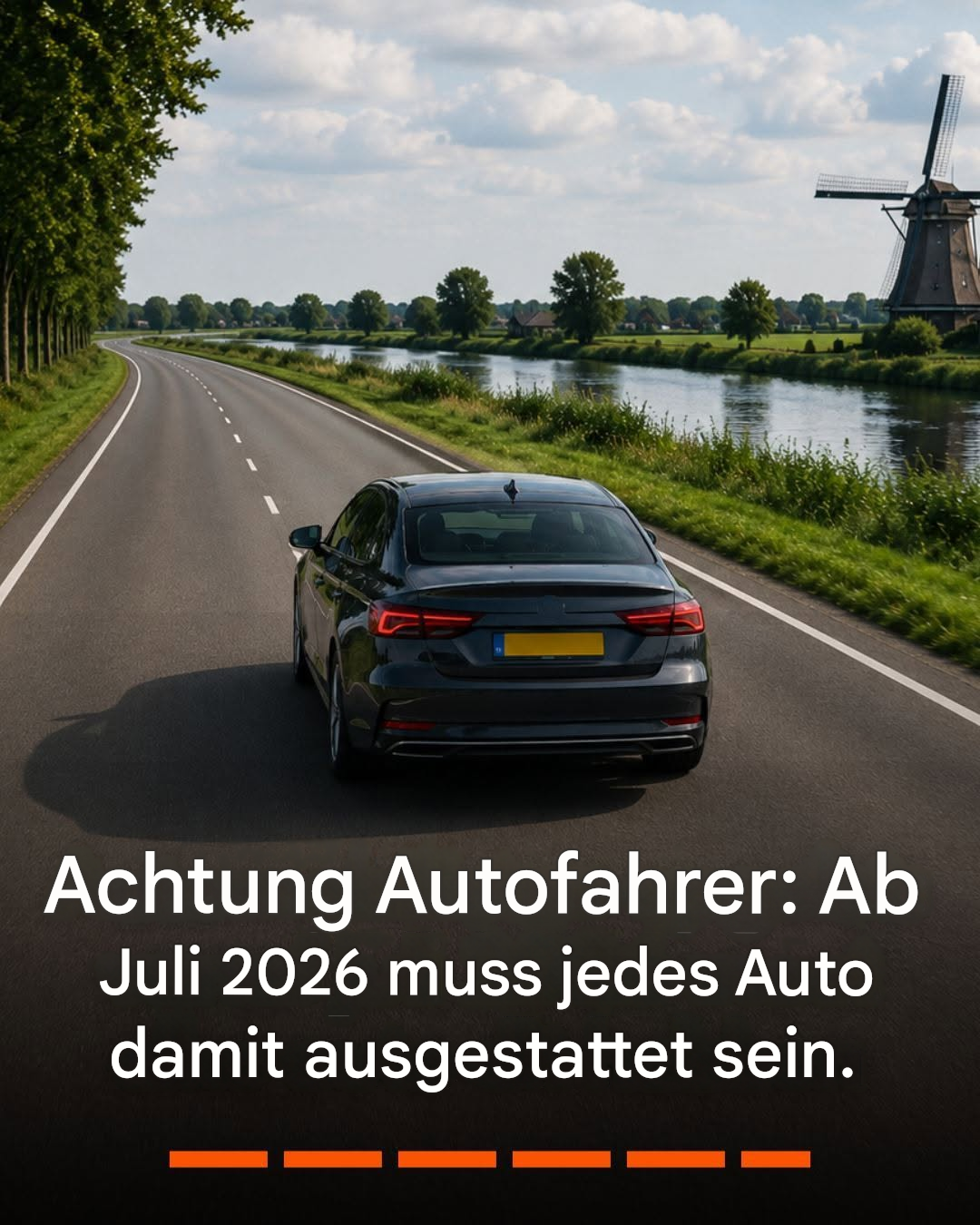 Achtung Autofahrer: Ab Juli 2026 muss jedes Auto damit ausgestattet sein.