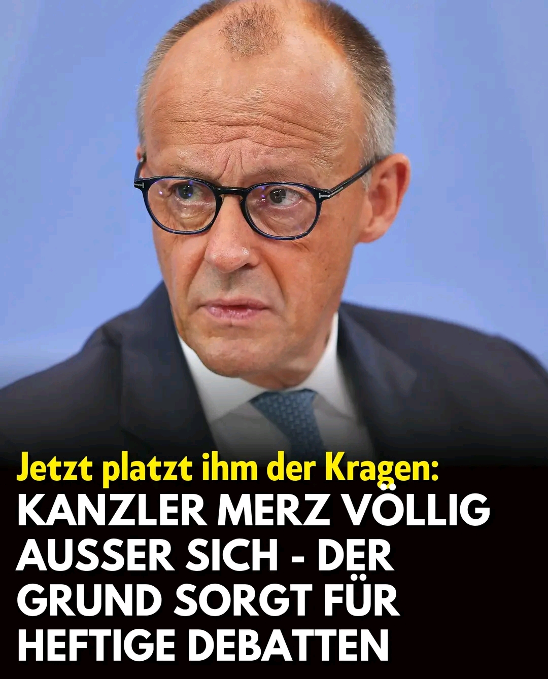 Der Bundeskanzler kann sich nicht mehr länger zurückhalten und bringt damit eine Menge Bürger gegen sich
