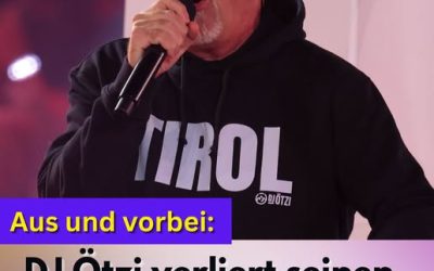 Aus und vorbei: DJ Ötzi verliert seinen Job – Fans sind sprachlos