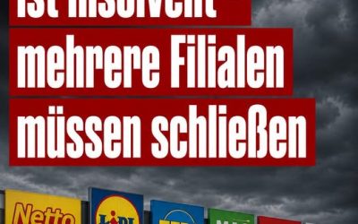 Beliebter Discounter meldet Insolvenz – 50 Filialen schließen!
