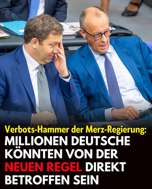 Merz-Regierung plant neues Verbot – Millionen Deutsche direkt betroffen!