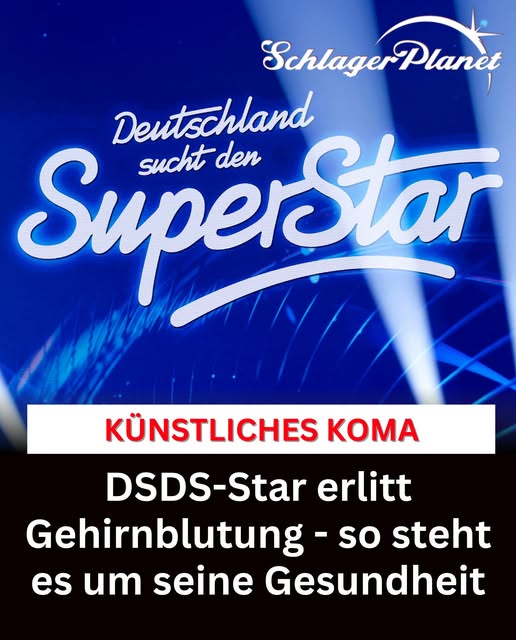 DSDS-Star erlitt Gehirnblutung – so steht es um seine Gesundheit