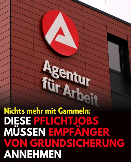 Grundsicherungs-Empfänger: Pflichtjobs kommen!