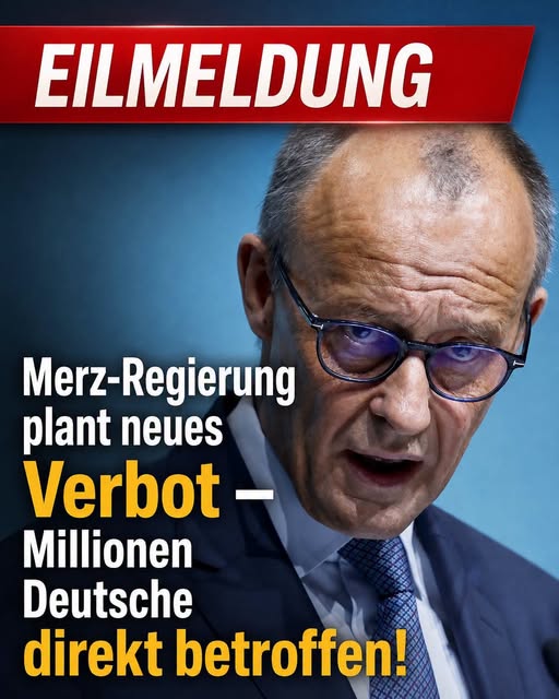 Merz-Regierung plant neues Verbot – Millionen Deutsche direkt betroffen!