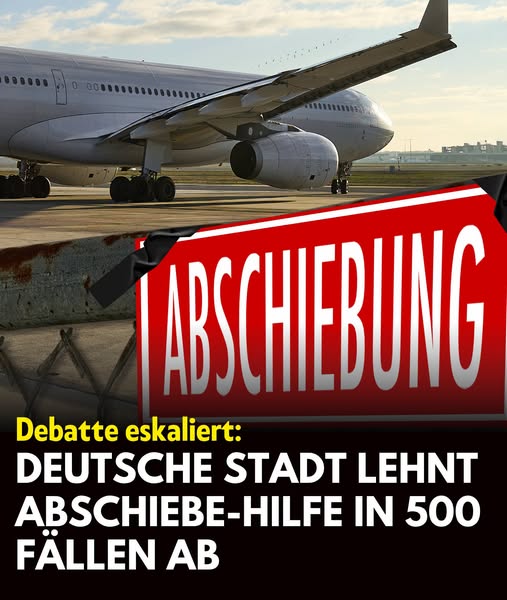 Deutsche Stadt lehnt Abschiebe-Hilfe für 500 Fälle ab – Stadt spaltet die Gemüter!